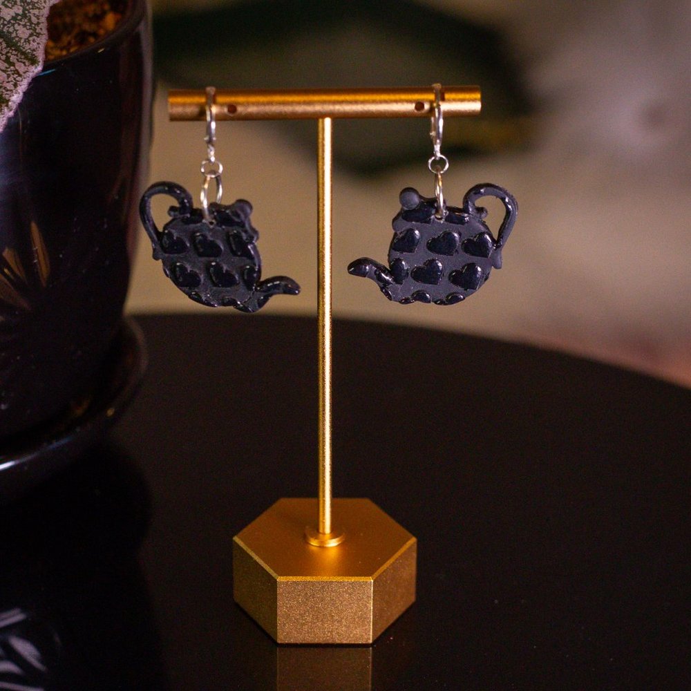 Tea Pot Earrings